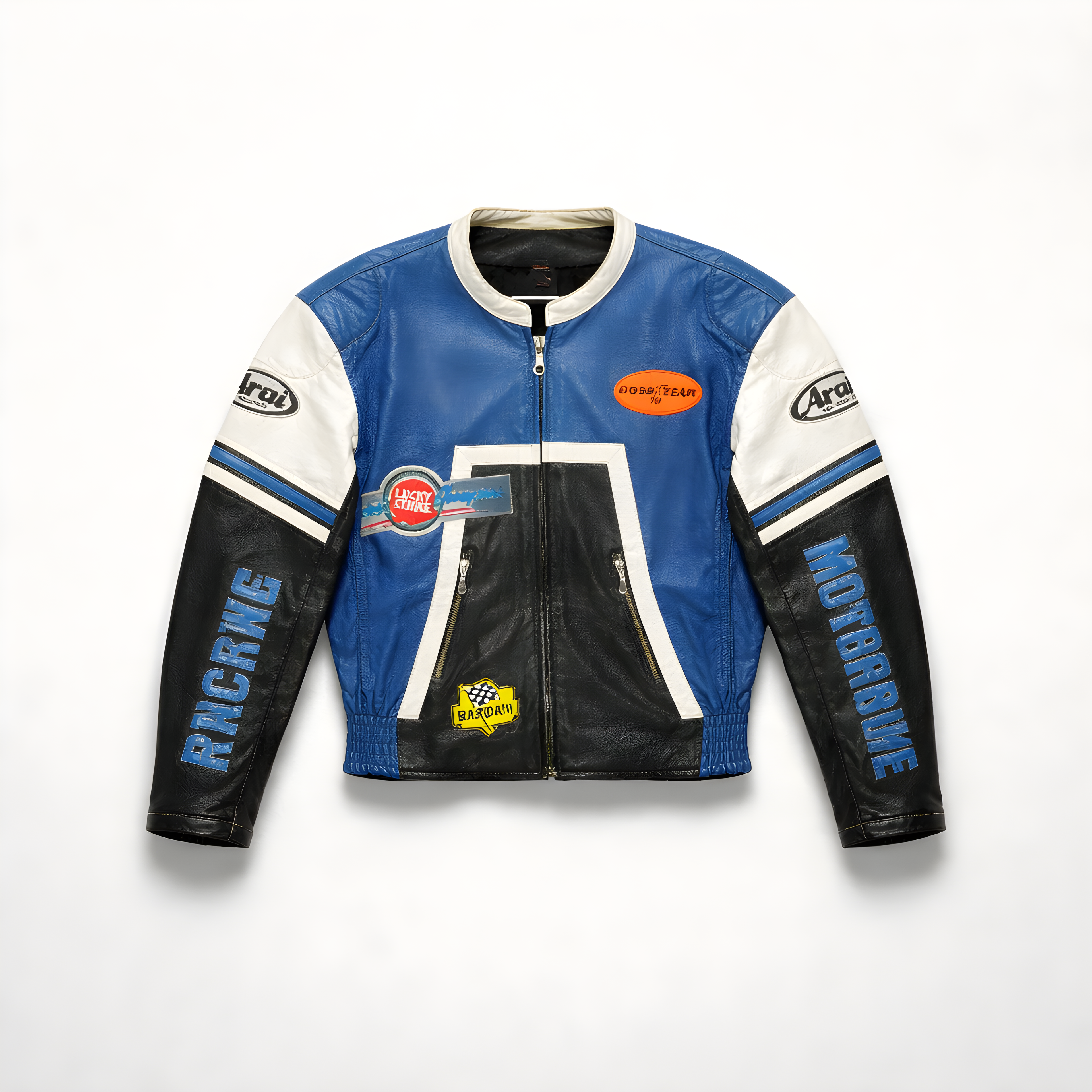 Vintage Racing Leather Jacket